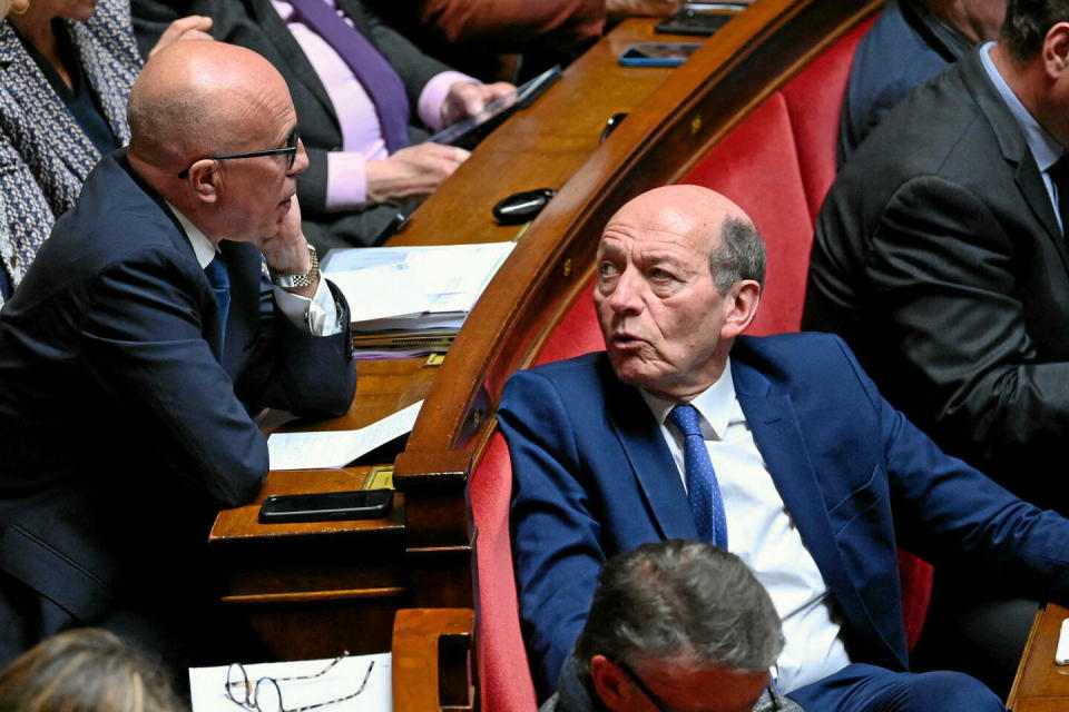 Michel Herbillon est d&eacute;put&eacute; LR du Val-de-Marne. - Credit:Stevens Tomas / Stevens Tomas/ABACA