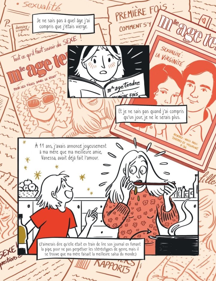, Vierges : La folle histoire de la virginit&eacute; – Par Elise Thi&eacute;baut &amp; Ell&eacute;a Bird – Ed. Le Lombard