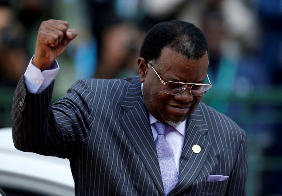 , En Namibie, un pr&eacute;sident de 82 ans remplac&eacute; par un autre
