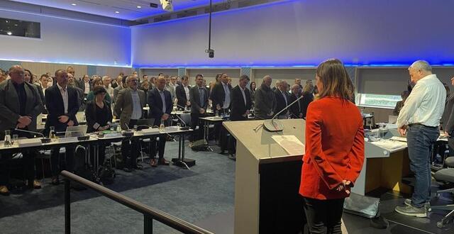 photo johanna rolland, maire socialiste de nantes, a souhait&eacute; rendre hommage &agrave; robert badinter, &laquo;&nbsp;cet homme exceptionnel&nbsp;&raquo;. 