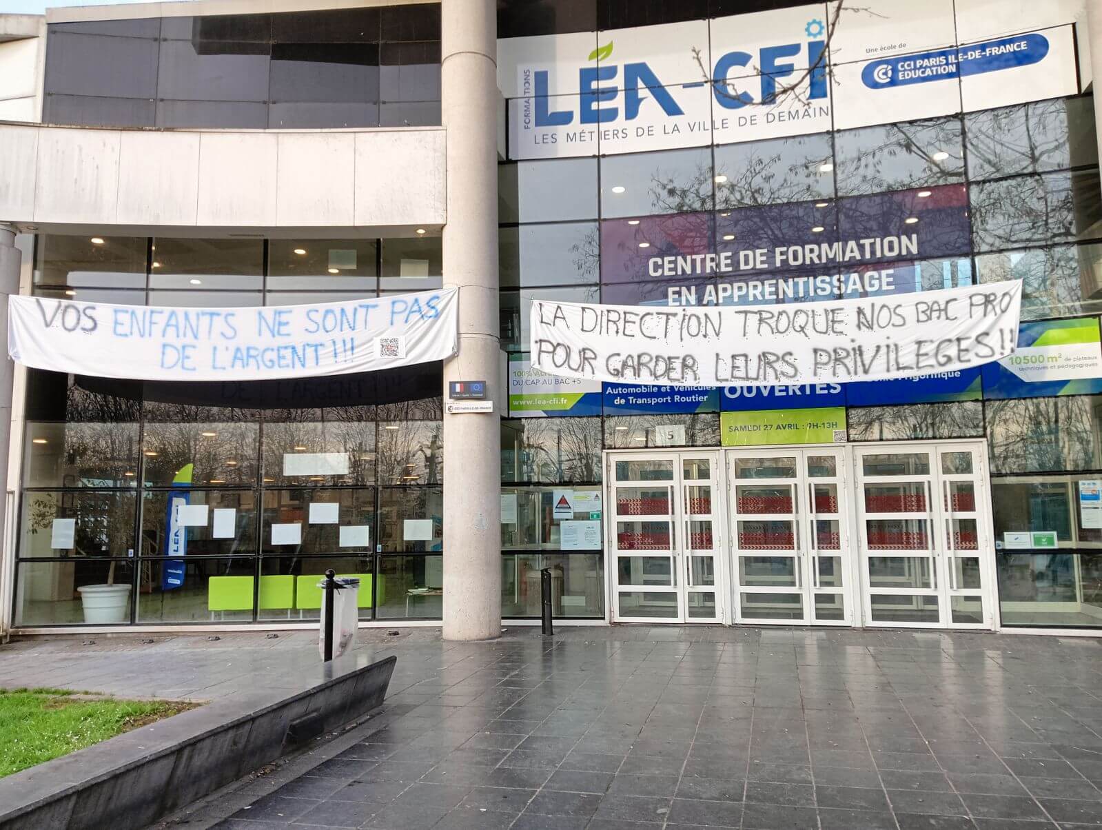 , Agression du leader de la gr&egrave;ve au centre de formation d&rsquo;Orly