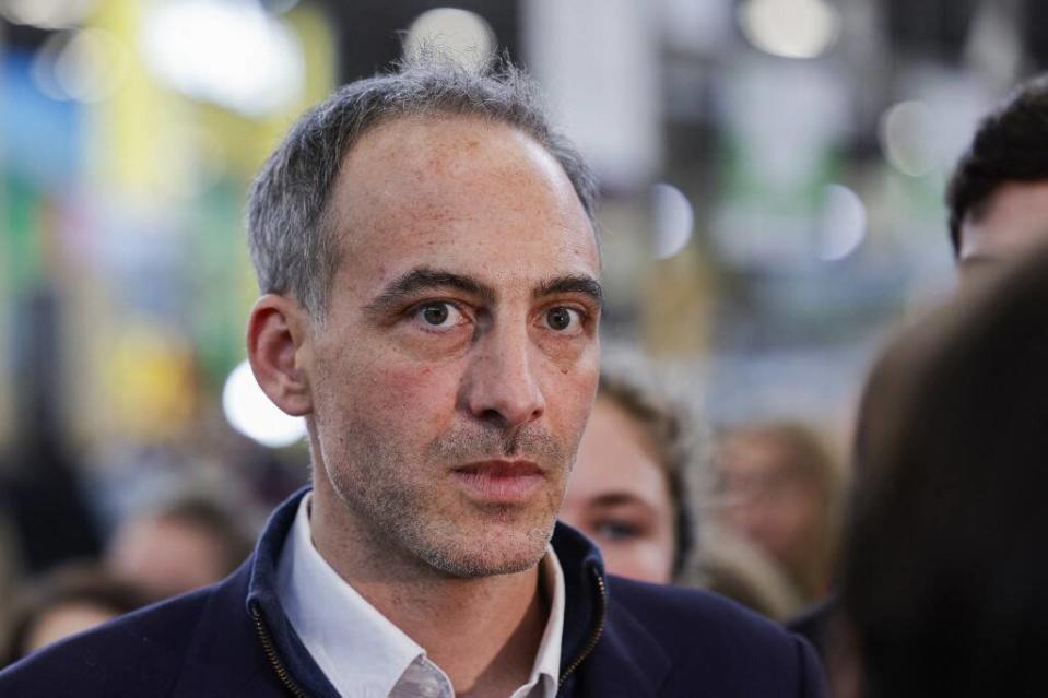 Rapha&euml;l Glucksmann au Salon de l&rsquo;Agriculture le 25&nbsp;f&eacute;vrier 2024. 