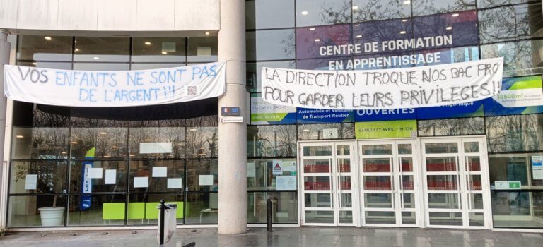 , Agression du leader de la gr&egrave;ve au centre de formation d&rsquo;Orly