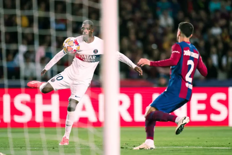 Ousmane Demb&eacute;l&eacute;, meilleur joueur de la semaine en C1