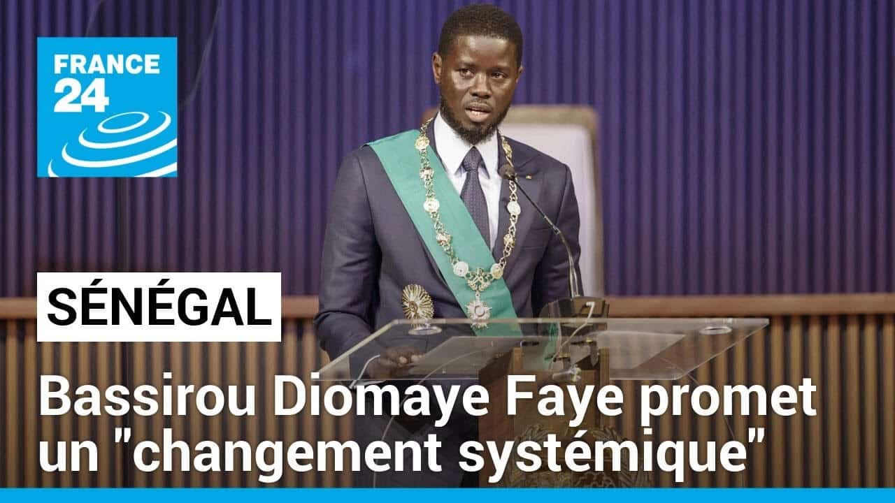 , Le pr&eacute;sident &eacute;lu au S&eacute;n&eacute;gal promet un &laquo;&nbsp;changement syst&eacute;mique&nbsp;&raquo;