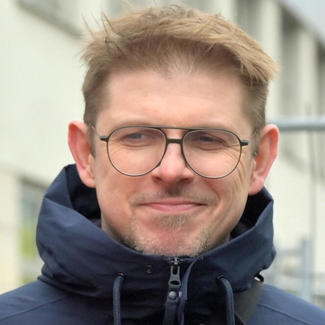 L&rsquo;eurod&eacute;put&eacute; allemand Matthias Ecke, le 20&nbsp;avril 2024&nbsp;&agrave; Dresde, en Allemagne. 