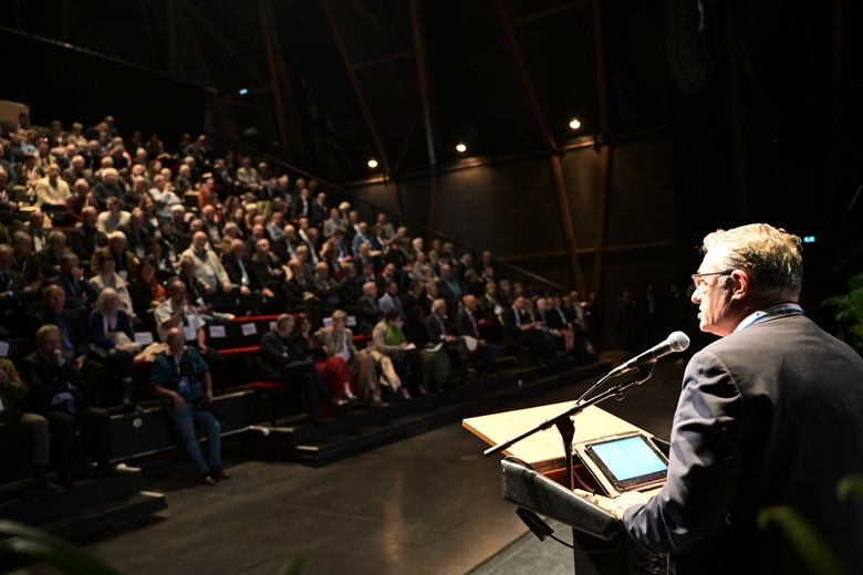 De nombreux maires &eacute;taient pr&eacute;sents pour l&rsquo;assembl&eacute;e de l&rsquo;AMF 32, pr&eacute;sid&eacute;e par Michel Baylac.