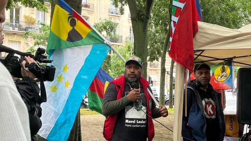 , Nouvelle-Cal&eacute;donie : loin des violences, les ind&eacute;pendantistes se rassemblent dans le calme &agrave; Paris