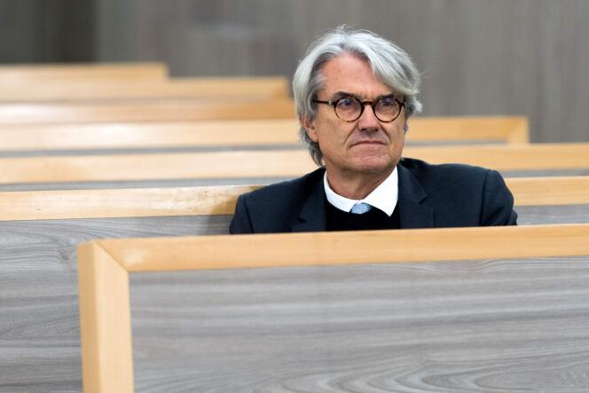 L&rsquo;ancien d&eacute;put&eacute; La Republique en Marche de Haute-Garonne, Pierre Cabar&eacute;, lors de son proc&egrave;s &agrave; Montauban, le 28&nbsp;mai 2024.
