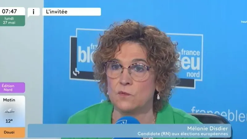 Elue r&eacute;gionale et municipale &agrave; Caudry, M&eacute;lanie Disdier devient eurod&eacute;put&eacute;e du RN.