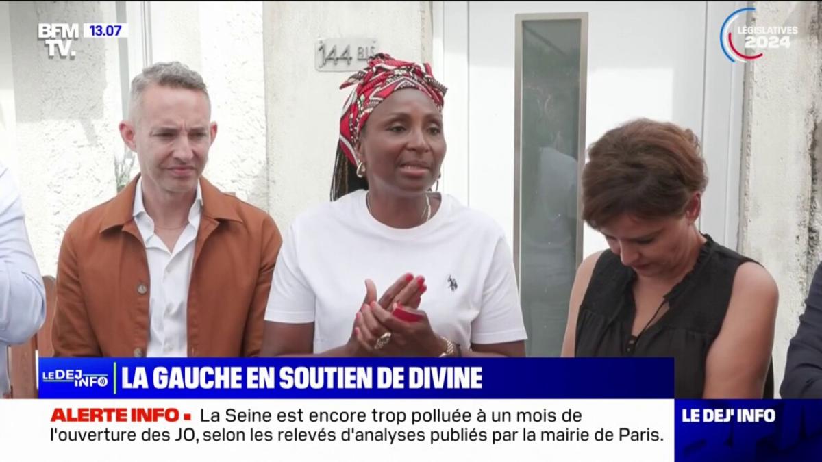 , &laquo;&nbsp;Va &agrave; la niche&nbsp;&raquo;: Divine, vis&eacute;e par des insultes racistes, appelle &agrave; &laquo;&nbsp;faire barri&egrave;re au RN&nbsp;&raquo;