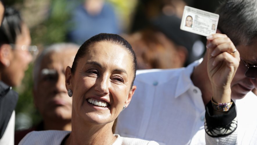 , Vote historique: Claudia Sheinbaum, premi&egrave;re femme &eacute;lue &agrave; la pr&eacute;sidence du Mexique