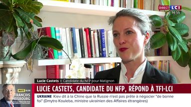 Lucie Castets, candidate du NFP pour Matignon : "Ce qui me pousse, c'est le caract&egrave;re absolument in&eacute;dit de la situation"