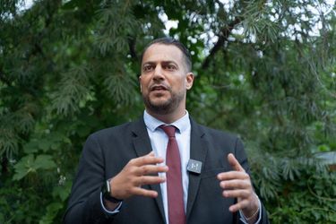 Le d&eacute;put&eacute; S&eacute;bastien Delogu. 