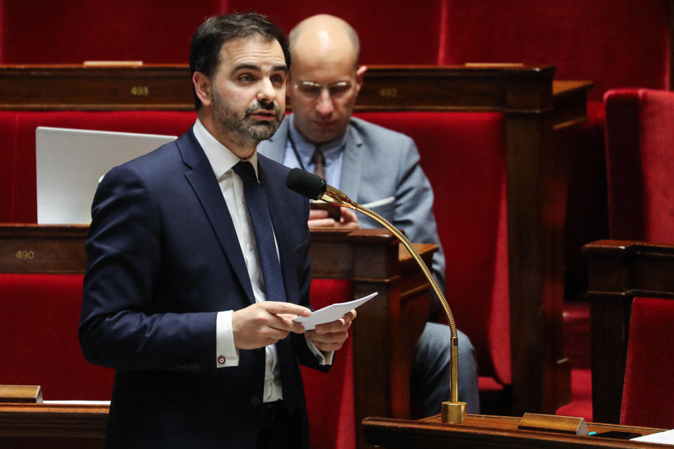 Laurent Saint-Martin, ici en 2020&nbsp;quand il &eacute;tait d&eacute;put&eacute;, est d&eacute;sormais ministre du Budget. 