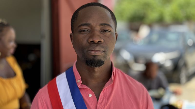 Mickle Papayo, premier adjoint au maire de Saint-Laurent-du-Maroni