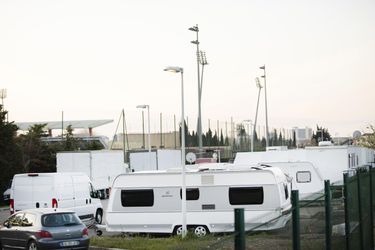 Le maire voulait emp&ecirc;cher l'installation sauvage de caravanes (photo d'illustration). 