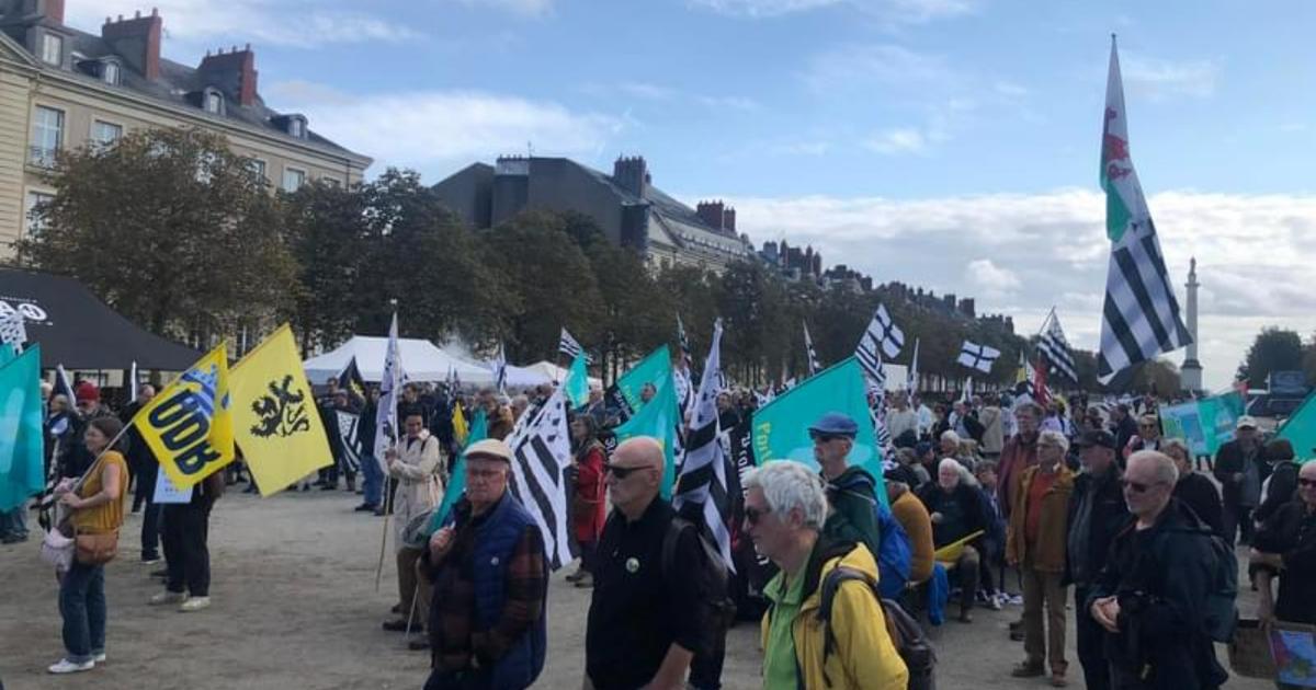 , Un &eacute;lu frapp&eacute; et un militant transport&eacute; au CHU de Nantes : quand la manifestation pour la r&eacute;unification de la Bretagne tourne au vinaigre