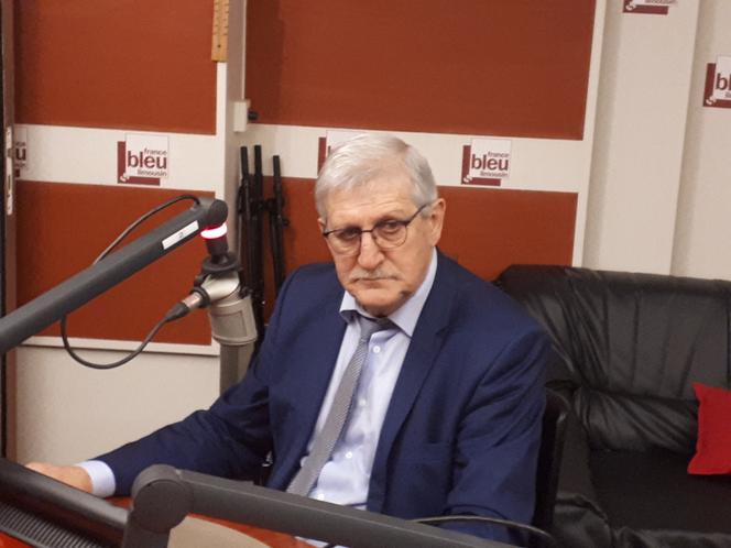 Le maire de Limoges, Emile Roger Lombertie (Les R&eacute;publicains), &agrave; Limoges, le 18&nbsp;d&eacute;cembre&nbsp;2019. 