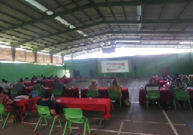 LA DPDJ mobilis&eacute;e contre la violence des jeunes de Moorea
