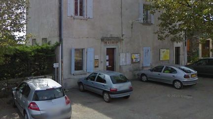 La mairie de Berz&egrave;me (Ard&egrave;che). (CAPTURE ECRAN GOOGLE MAPS)