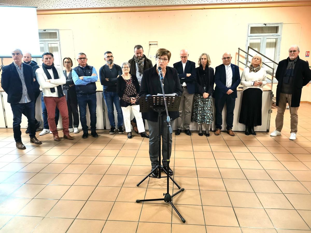 La maire B&eacute;atrice Piloni pr&eacute;sente ses v&nbsp;? ux 2025 aux bourranais