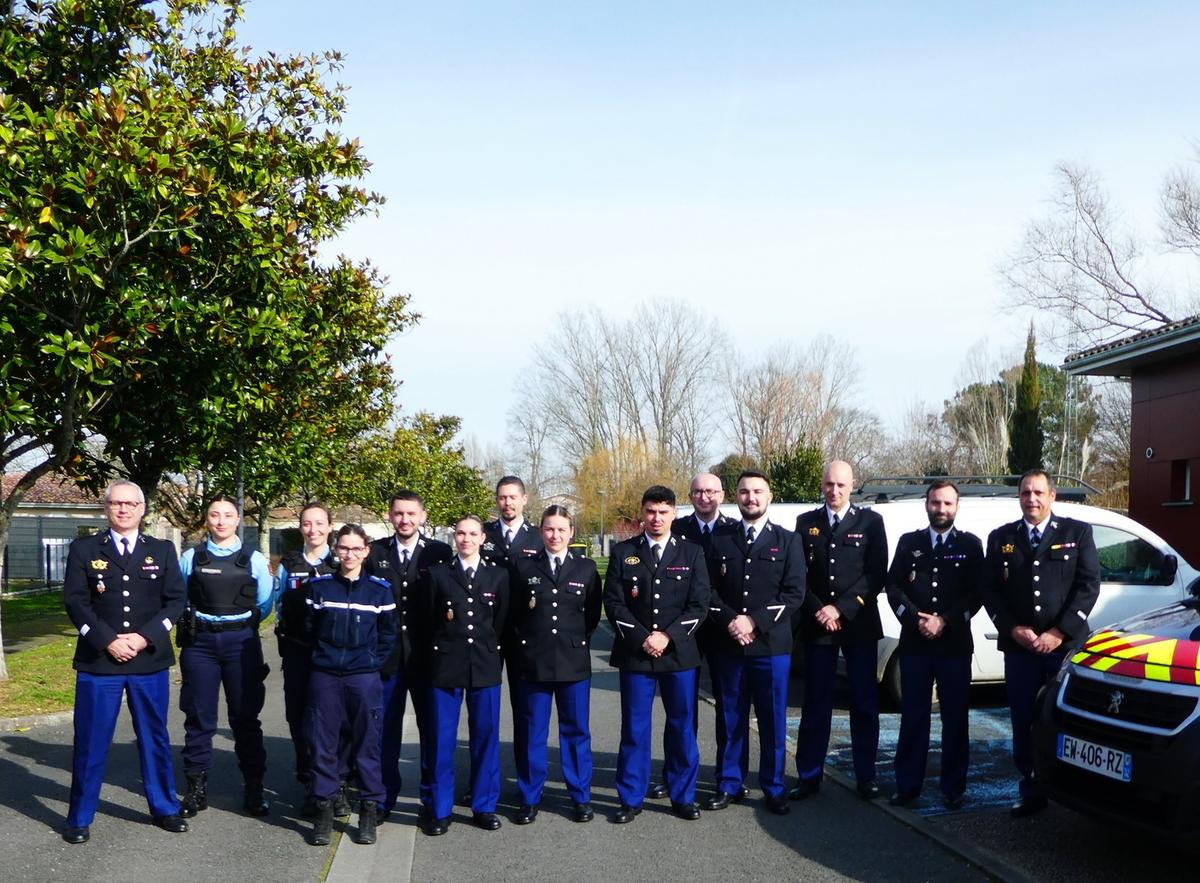 , Le bilan 2024 de la gendarmerie de Saint-Ciers-sur-Gironde pr&eacute;sent&eacute; aux &eacute;lus