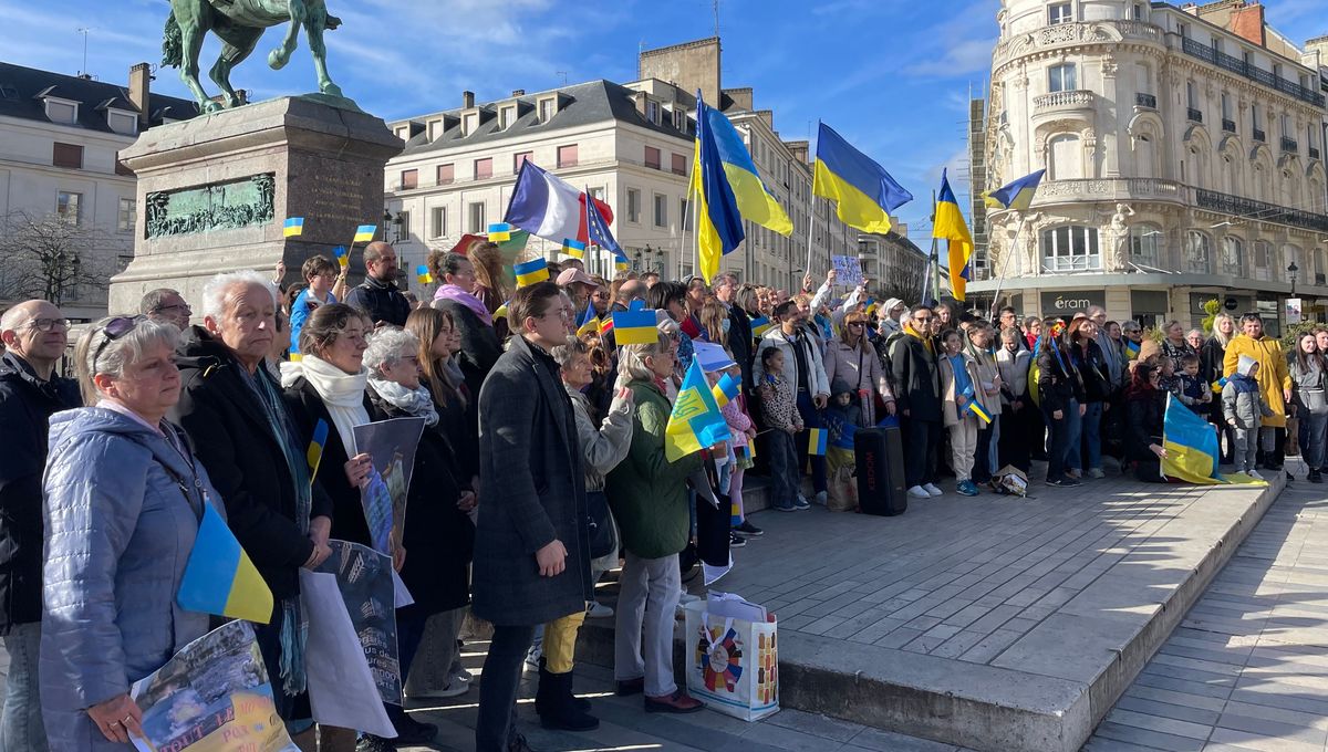 , &laquo;&nbsp;Leur montrer qu&rsquo;ils ne sont pas seuls&nbsp;&raquo; : le maire d&rsquo;Orl&eacute;ans Serge Grouard r&eacute;affirme son soutien aux Ukrainiens