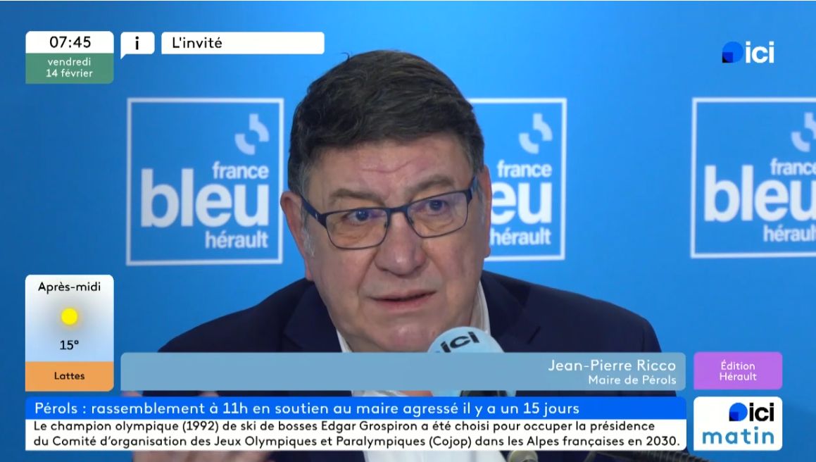 , L&rsquo;invit&eacute; d&rsquo;ici matin – Jean-Pierre Rico, maire de P&eacute;rols