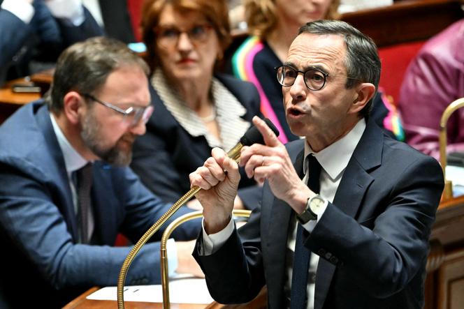 Bruno Retailleau &agrave; l&rsquo;Assembl&eacute;e nationale, le 25&nbsp;mars 2025.