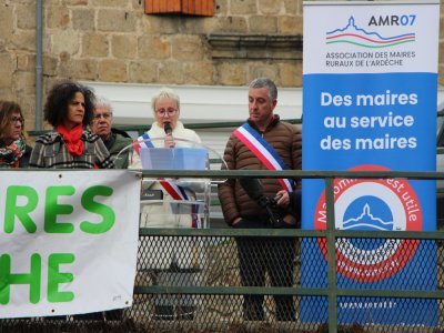 Martine Imbert a livr&eacute; un discours &eacute;mouvant. 