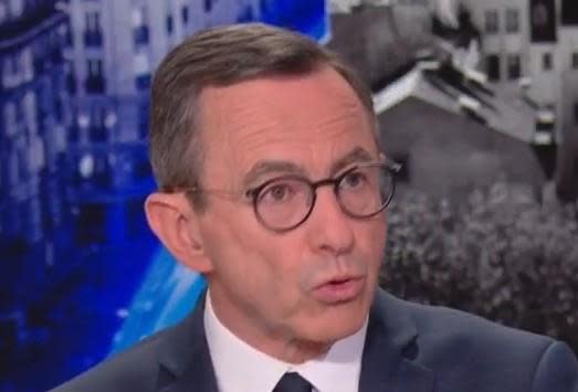 Bruno Retailleau, ici sur BFMTV, le 27&nbsp;avril 2025.