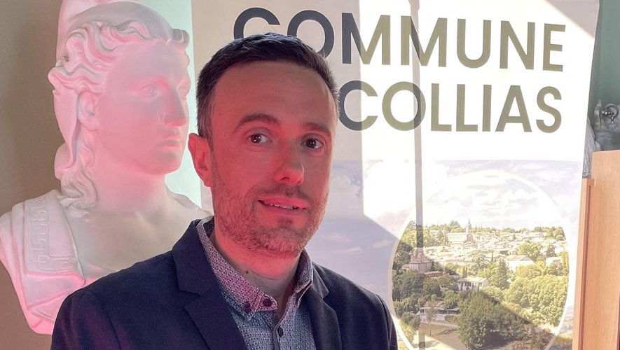 , Le maire de Collias, Jonathan Pire est candidat &agrave; sa propre succession en 2026