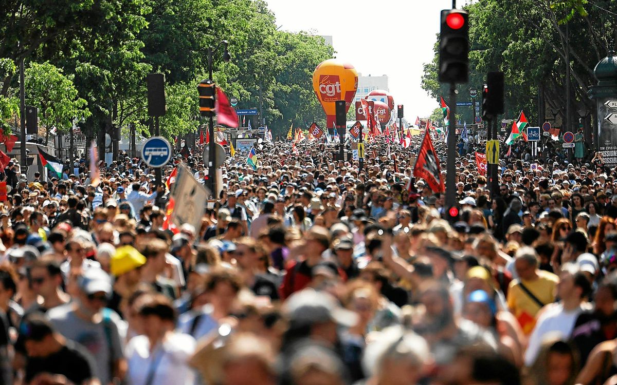 , Nombre de manifestants, agressions contre des membres du PS, interpellations &agrave; Nantes&hellip; Ce qu&rsquo;il faut retenir du 1er-Mai en France