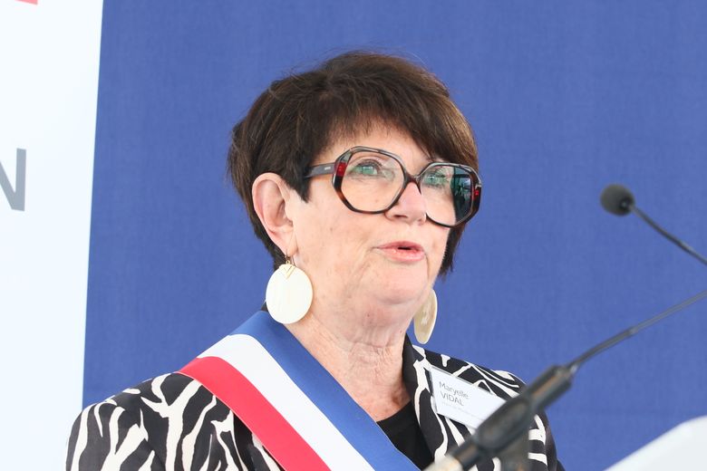 Maryelle Vidal, maire de Monferran-Sav&egrave;s.