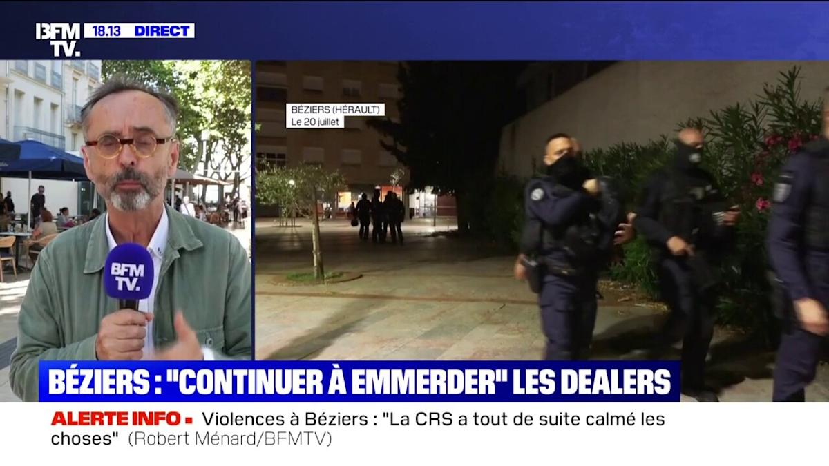 , Violences &agrave; B&eacute;ziers: &laquo;&nbsp;Le seul endroit o&ugrave; il faut qu&rsquo;ils soient, c&rsquo;est derri&egrave;re des barreaux&nbsp;&raquo;, d&eacute;calre Robert M&eacute;nard, le maire de la ville
