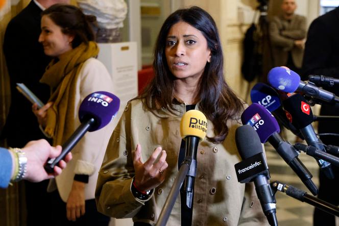 La d&eacute;put&eacute;e Prisca Th&eacute;venot, &agrave; l&rsquo;Assembl&eacute;e nationale, &agrave; Paris, le 14&nbsp;janvier 2025.