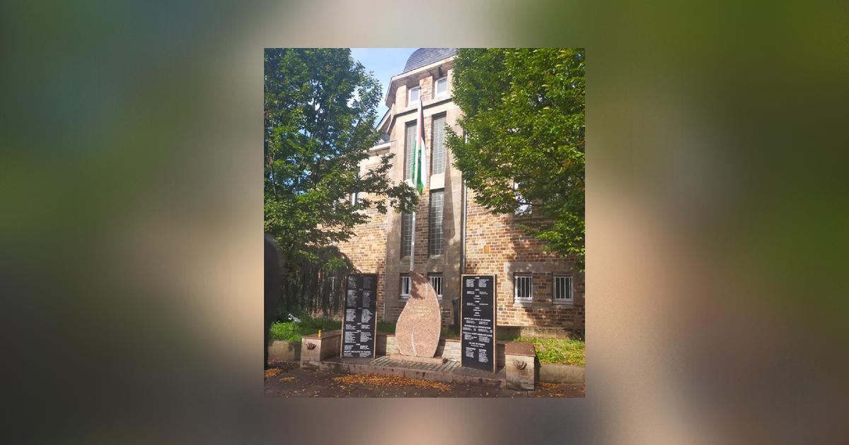 , &laquo;Insulte&raquo;, &laquo;provocation&raquo;… Pr&egrave;s de Nantes, une mairie fait flotter un drapeau palestinien au-dessus de son monument aux morts