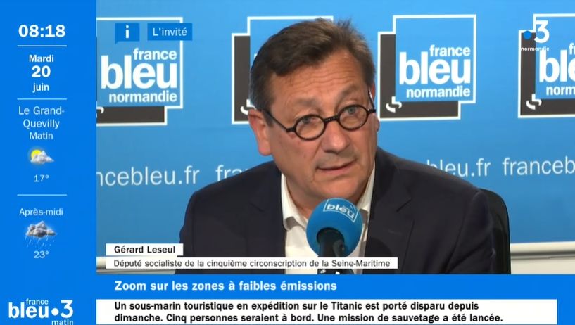 , Le d&eacute;put&eacute; PS de la Seine-Maritime G&eacute;rard Leseul porte plainte pour injures et menaces d&rsquo;agression