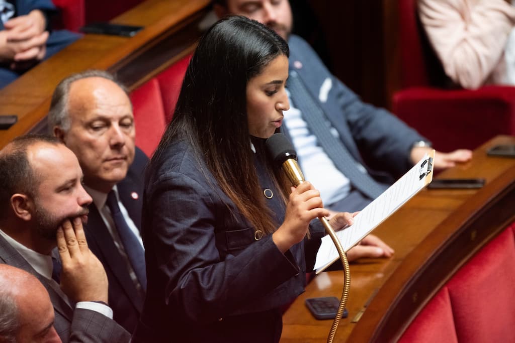 La d&eacute;put&eacute;e UDR, Hanane Mansouri &copy; JEANNE ACCORSINI/SIPA