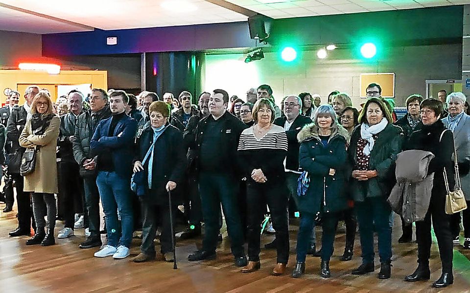 Pr&egrave;s 200 personnes &eacute;taient pr&eacute;sentes aux v&oelig;ux de la municipalit&eacute; du&nbsp;Relecq-Kerhuon.