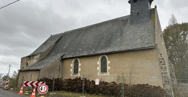 photo l&rsquo;&eacute;glise de saint gault est au c&oelig;ur de vives tensions entre la municipalit&eacute; et une association cr&eacute;&eacute;e en 2024 pour sa sauvegarde. &copy; ouest-france 