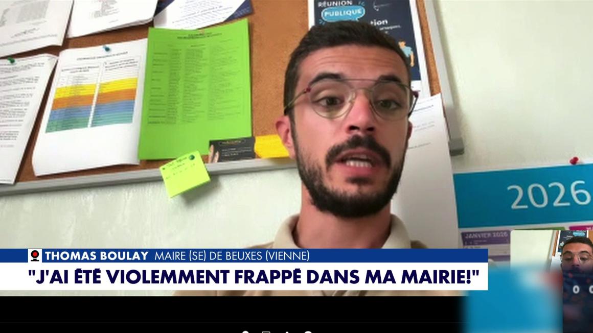 , «J’ai vécu un acte terriblement violent et traumatisant», confie le maire de Beuxes, dans la Vienne, après son agression par deux individus