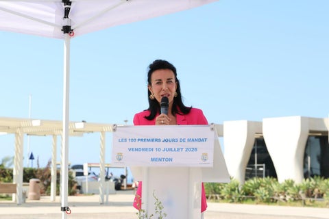 Alexandra Masson, lors de sa conf&eacute;rence de presse pour ses 100&nbsp;jours de mandat, a &eacute;gratign&eacute; ses opposants, lesquels ont souhait&eacute; r&eacute;agir.