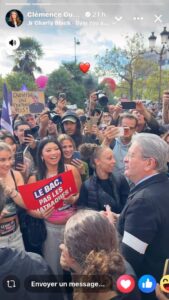, « Quentin, on t’entend plus » dans une story de la députée LFI Clémence Guetté, l’élu UDR Alexandre Dupalais saisit le procureur de la République de Lyon